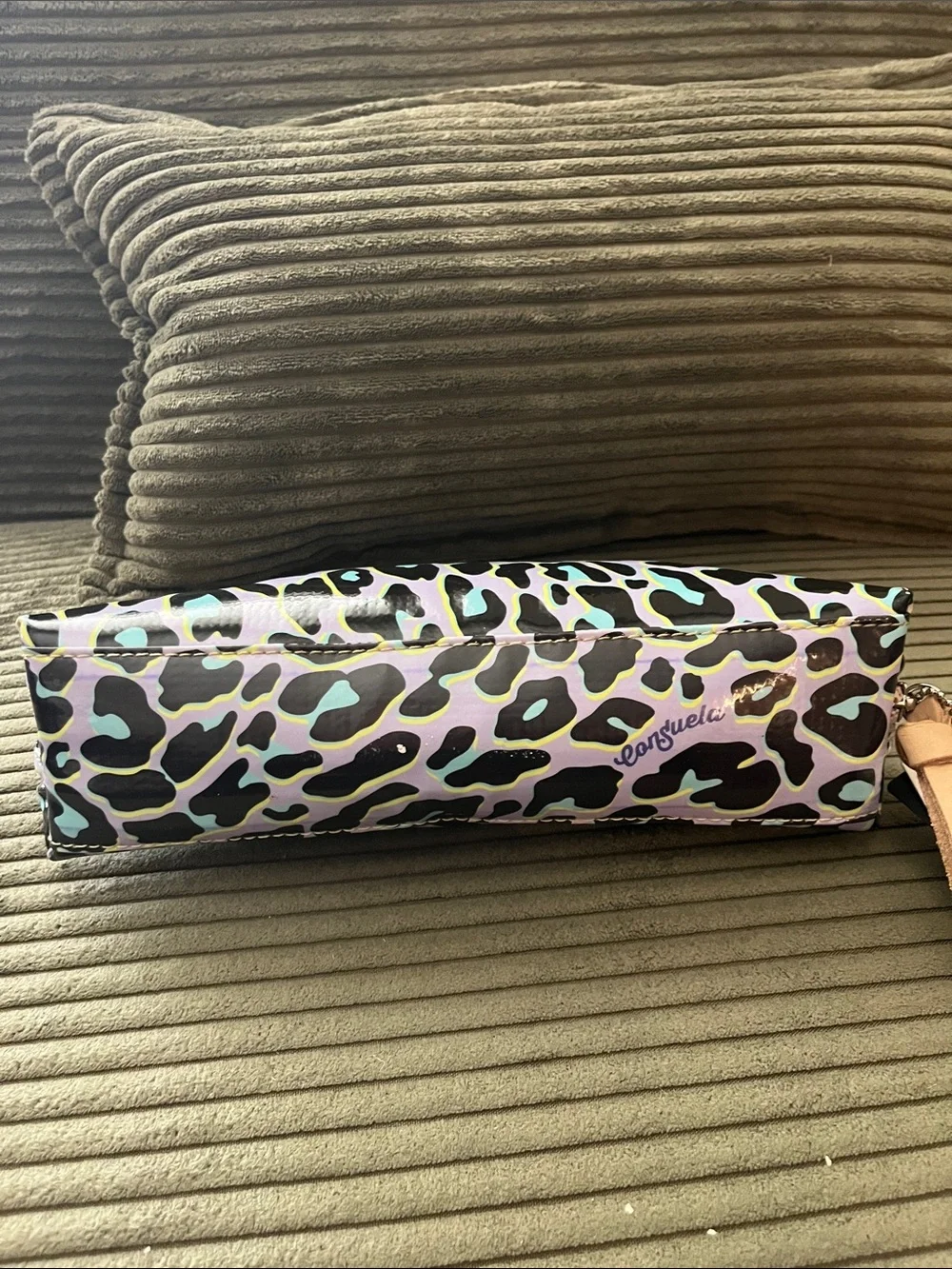 Consuela NWT New Large Domed Cosmetic Bag Dee Dee